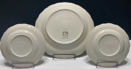 Set of 3 "Crown O Gold" (FALL HARVEST) Plates 2 Bread and 1 Dinner - Bild 12 von 14