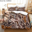 Geometric Bedding Set Marble Comforter Cover Pillowcase Single Double Full King Klasyczny popularny