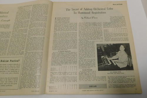 March 1945 Issue of THE ETUDE Presser's Musical Magazine - Picture 8 of 15