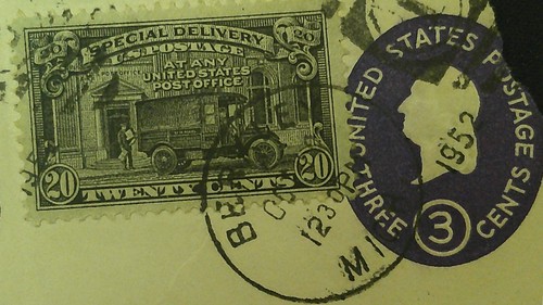 EE. UU. - 1925 - Entrega especial - Camión de oficina de correos - 20 centavos - Imagen 4 de 6