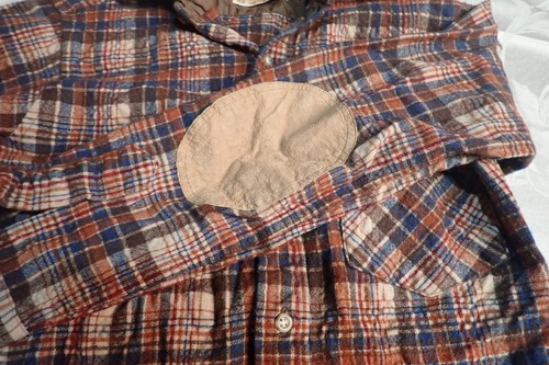 Camisa vintage Pendleton Lobo 100 % lana virgen manga larga abotonada para hombre talla S - Imagen 8 de 23
