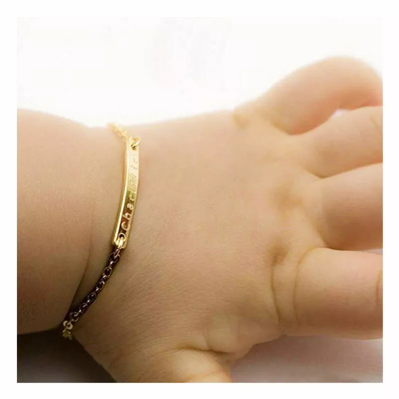 Bracelet for baby hotsell boy in gold