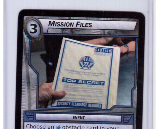 STARGATE SG1 TCG Mission File 120 Receiving Go 125 Seasoned Traveler 130 LOT X 3 - Picture 2 of 7