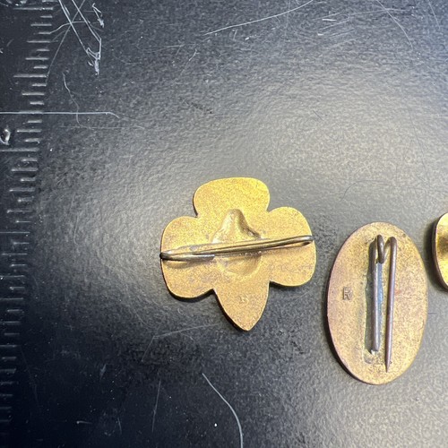 Vintage Pfadfinder Pins Konvolut 3 sehr alte Verschlüsse - Bild 6 von 8