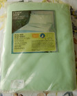 Sears Flat Bed Sheet SINGLE Mint Green 180 THREAD 81" 104" SEALED PACKET Vintage