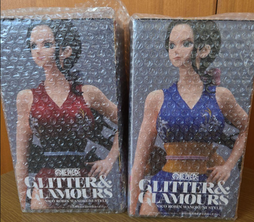 One Piece Figure ROBIN 2Types Set GLITTER&GLAMOURS Wano Country STYLE 2020 Japan - Picture 4 of 7