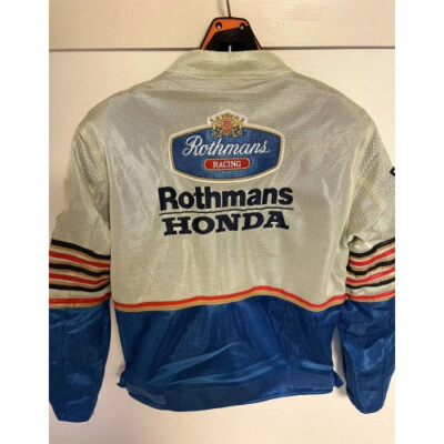 Rothmans Honda バイクジャケット　Mサイズ Yahoo!オークション -「ロスマンズ ジャケット」(レザー) (男性