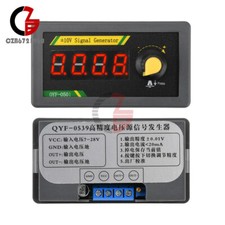 4-Digit Adjustable Voltage/Current Signal Generator Simulator PLC Analog Control