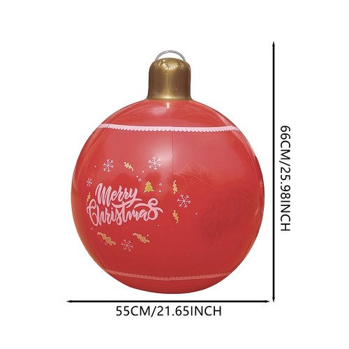NEW Christmas Gifts Inflatable Ball Home Decoration Outdoor Christmas Balls Xmas - Picture 16 of 23