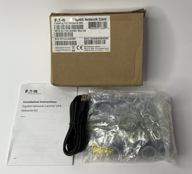 Eaton NETWORKM2 Gigabit Network Card for sale online eBay
