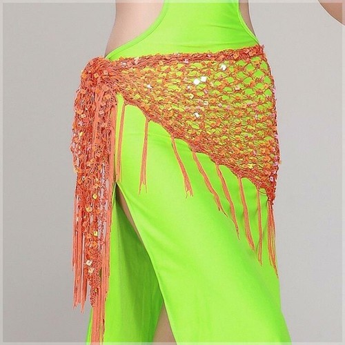 Women Dancing Belts Belly Dance Costumes Sequins Belly Dance Hip Scarf hot - Picture 9 of 36