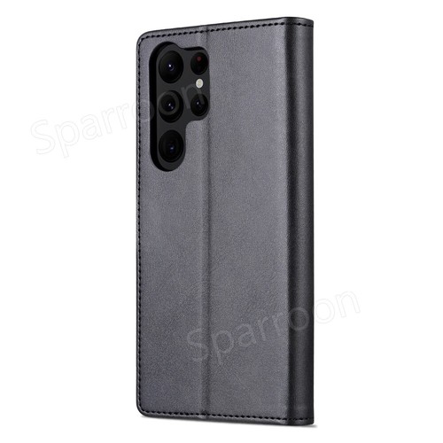 Leder Hülle Für Samsung Galaxy S25 S24 FE Ultra S23 S22 Schutz Case Handy Tasche - Picture 29 of 78