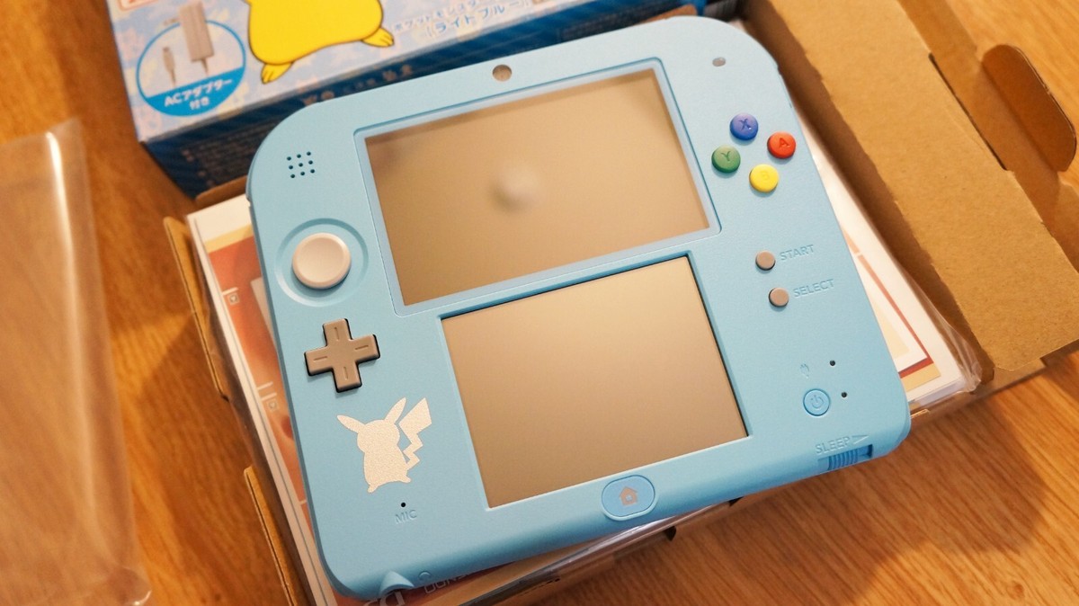 Nintendo 2DS Pokemon Sun Moon - Light Blue for sale online Nintendo 2DS Pokemon Sun Moon - Light Blue for sale online