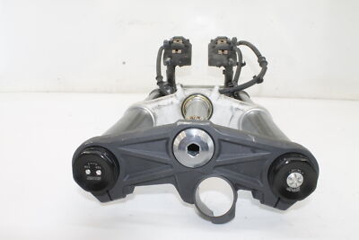 24-25 ZX6R 636 FRONT END FORKS FORK TRIPLE TREE CLAMP TOP BOTTOM