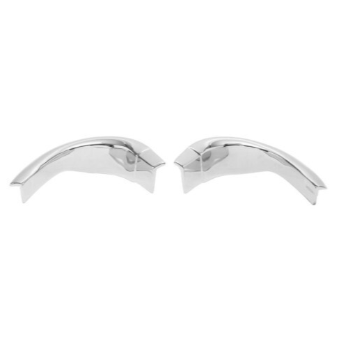 Trim Parts Outer Quarter Window Reveal Molding Pair For 1966-1967 Chevy II Nova - Picture 2 of 7