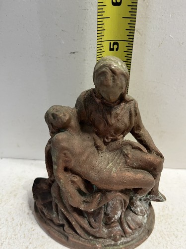 - Religious Poets By Michelangelo Mary Holding Jesus Plaster Sculpture  - Picture 5 of 6