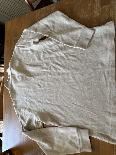 NWT Rodd & Gunn -Marriot Island Marble Oatmeal heather 1/4 zip pullover SZ L NEW - Picture 4 of 4
