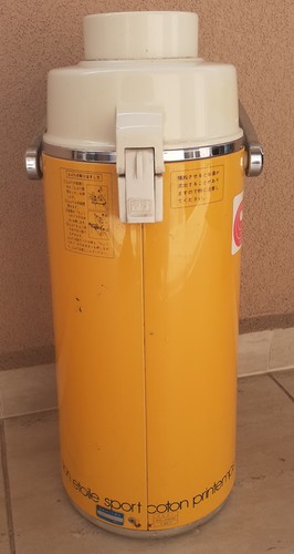 Rare Vintage Big Thermos Japan Zojirushi Vacuum Jug - Picture 3 of 12