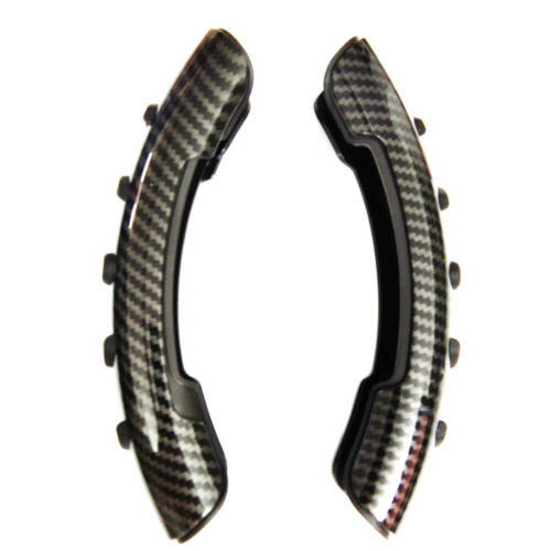 For Ford Dodge Carbon Fiber Look Non-Slip Booster Steering Wheel Auxiliary Cover - Picture 2 of 9