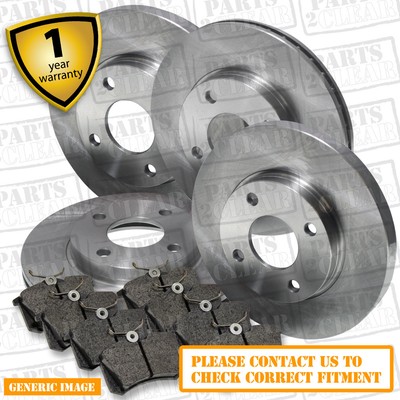 OEM SPEC FRONT DISCS AND PADS 290mm FOR MITSUBISHI GRANDIS 2.0 TD 2005-11