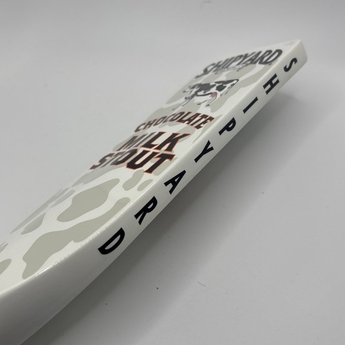 Shipyard Brewing Co Choc Stout Portland Maine Beer Tap Keg Handle Advertising - Picture 4 of 12