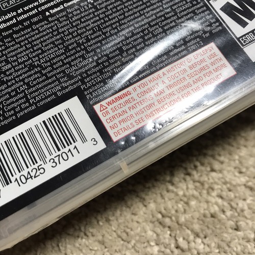Grand Theft Auto IV 4 (PlayStation 3, PS3 2008) Factory Sealed (See Description) - Picture 11 of 11