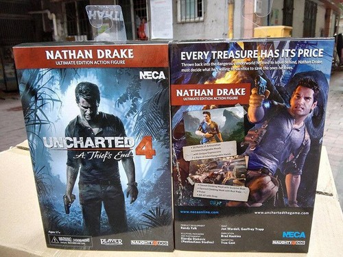 Uncharted 4 Nathan Drake Ultimate Edition Actionfigur OVP verpackt - Bild 11 von 13