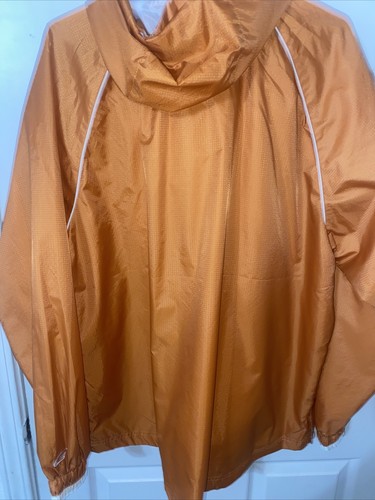 Vintage Texas Longhorns leichter Windbreaker mit Kapuze NCAA Hook Em Herren Größe L - Bild 6 von 6