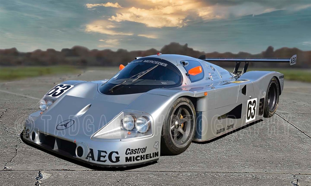 1989 Sauber Mercedes C9 Le Mans Group C prototype Race Car