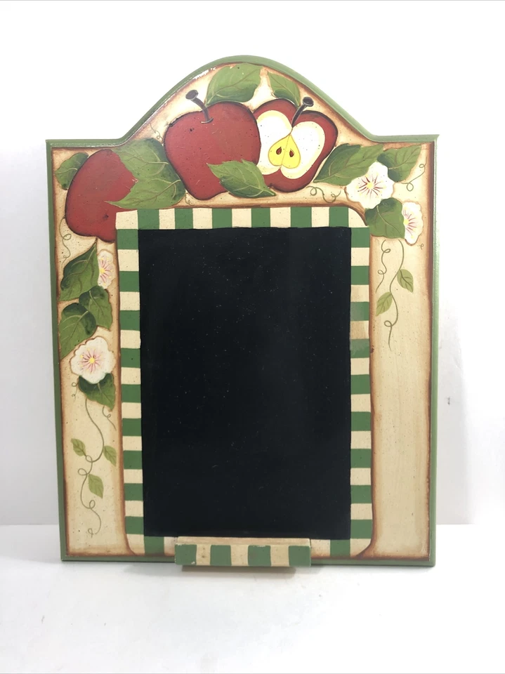 Apple Chalk Board- Wood, 15”x11” Country Kitchen Wall Mounted Message Board. - Image 3 of 4