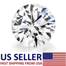 3.66 CT Round Cut IGI Certified Loose Lab Grown CVD Diamond E, VS2 618414655