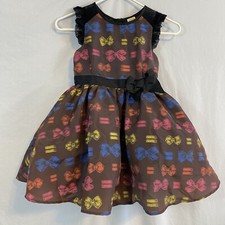 Harajuku Mini For Target Bow Pattern Dress Size 7/8
