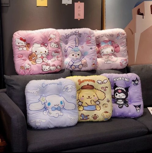 NEW Cinna,My Mel,Kuromi,& Pochacco Plushie Thick Non-slip Soft Seat Cushion - Picture 5 of 9