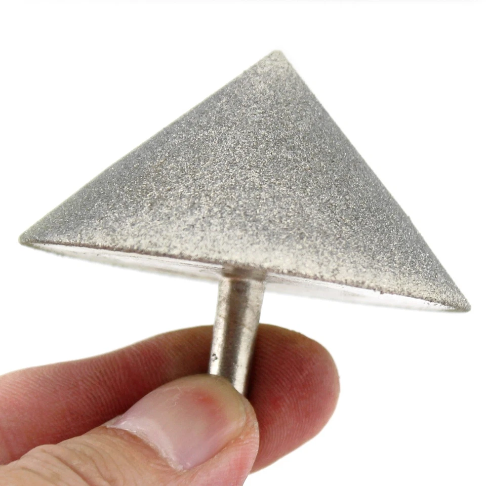 15-60mm Diamond Grinding Head Rotary TAPER Angle Drills Chamfer Hole for Glass - Image 3 of 4