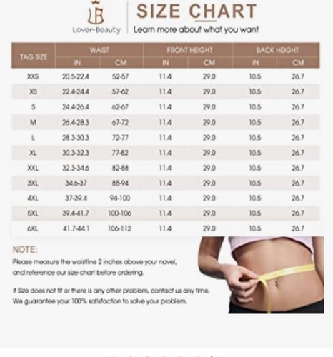 Taillentrainer für Damen Unterbrust Latex Taillenkorsett Sanduhr Größe: L - Bild 5 von 6