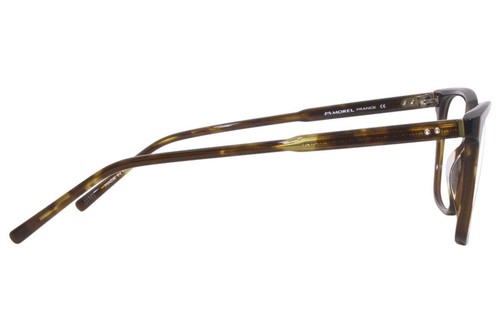 Morel 1880 60134M TD12 Havana Square Plastic Eyeglasses Frame 55-20-145 - Picture 4 of 4