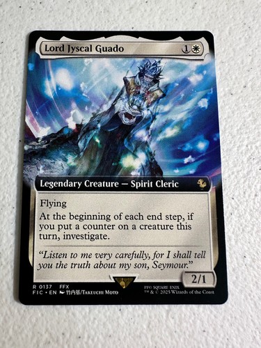 Magic Final Fantasy Showcase Bordelss Extended Art You Pick Cloud Sephiroth - Picture 42 of 52