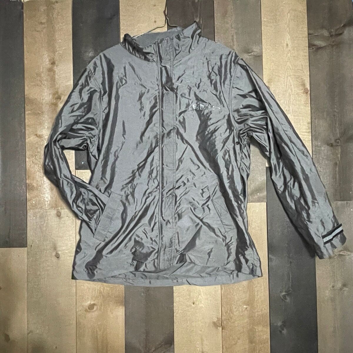 SILVER JEANS Unisex Adults LARGE Windbreaker W/ Hood