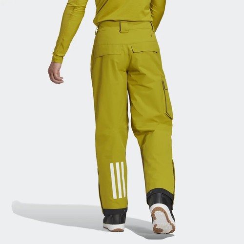 Adidas Terrex 3L PCN Snow Ski Pants Alpine Pulse Olive (M) HC7717 Retail $400 - Picture 5 of 8