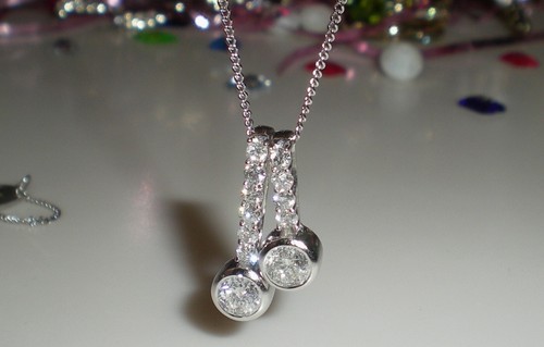 EVER US 14K White Gold 1ct Round-Cut Diamond Necklace ๐ $ 2,699 ๐ KAY Jeweler - Picture 11 of 24
