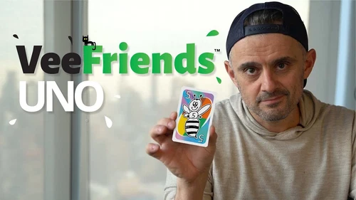 🔥 NEW Mattel Creation Veefriends UNO Card Game By Gary Vee SEALED 🔥