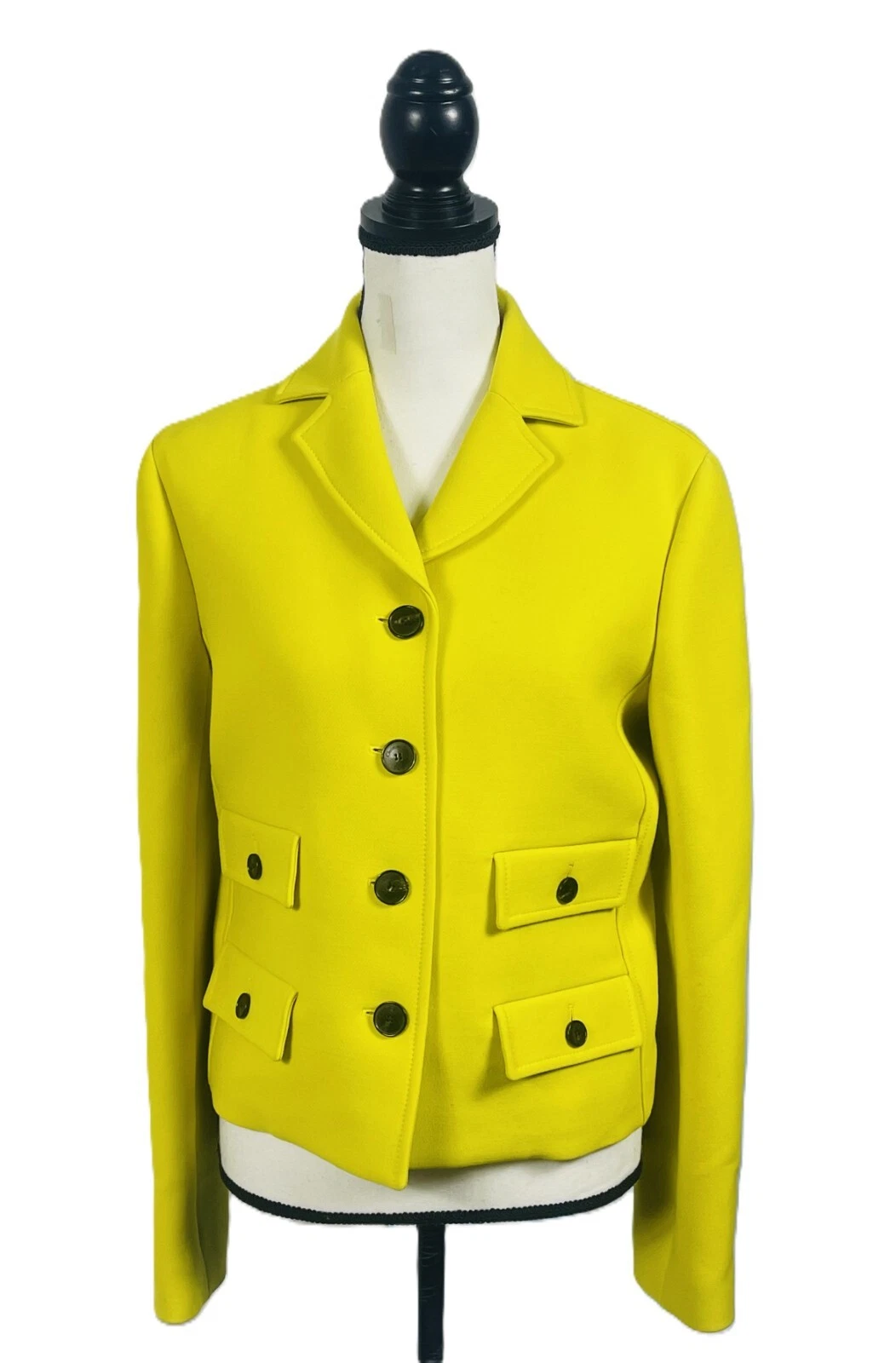 Giacca blazer Christian Dior monopetto lana seta US 10 FR 42