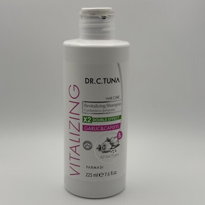 Farmasi  Dr. C. Tuna Vitalizing Revitalizing Shampoo   Garlic & Capixyl (225ml)