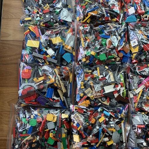 Variedad de Bolsas 1kg Lego Limpio Usado General Auténtico Lego Mario, Star War Etc 11 - Imagen 20 de 24