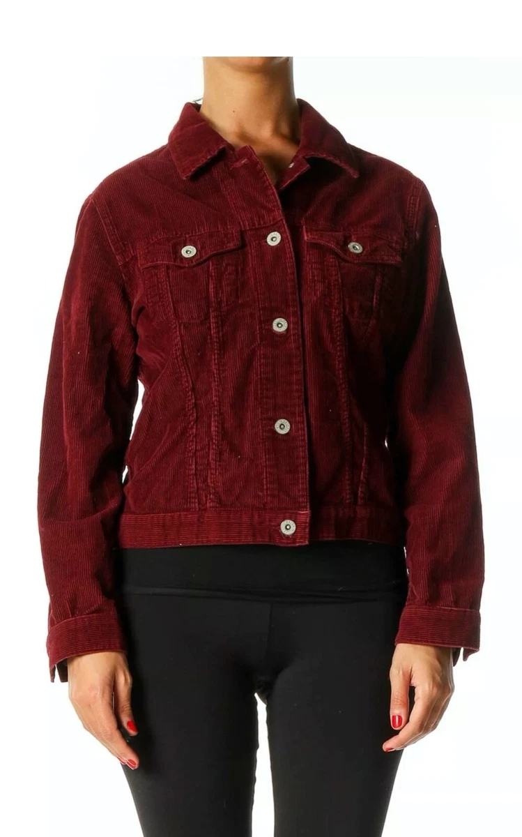 Corduroy trucker jacket clearance womens
