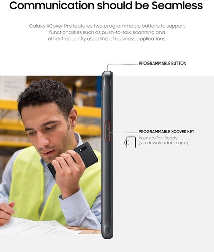 Smartphone Samsung Galaxy Xcover Pro SM-G715U 64GB Bloqueado a Verizon Bueno - Imagen 5 de 9