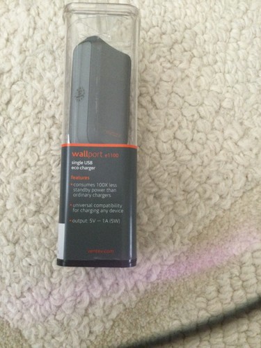 wallport e1100 single USB eco charger- by Ventev-New - 第 2/4 張圖片