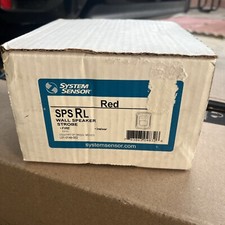 System Sensor Spa RL Wall Speaker Strobe RED