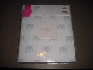 isaac mizrahi elephant twin non standard sheet set includes a fitted isaac mizrahi sheets