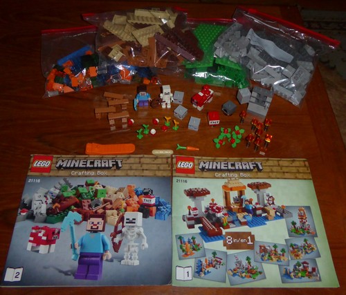 Lego - Minecraft - Crafting Box - #21116 - Complete - Retired - Picture 1 of 4